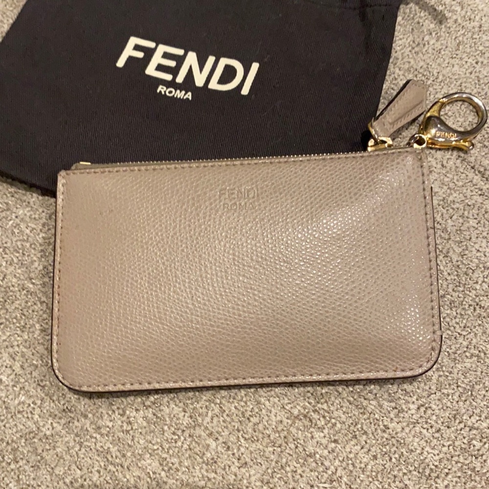 Fendi key ring wallet